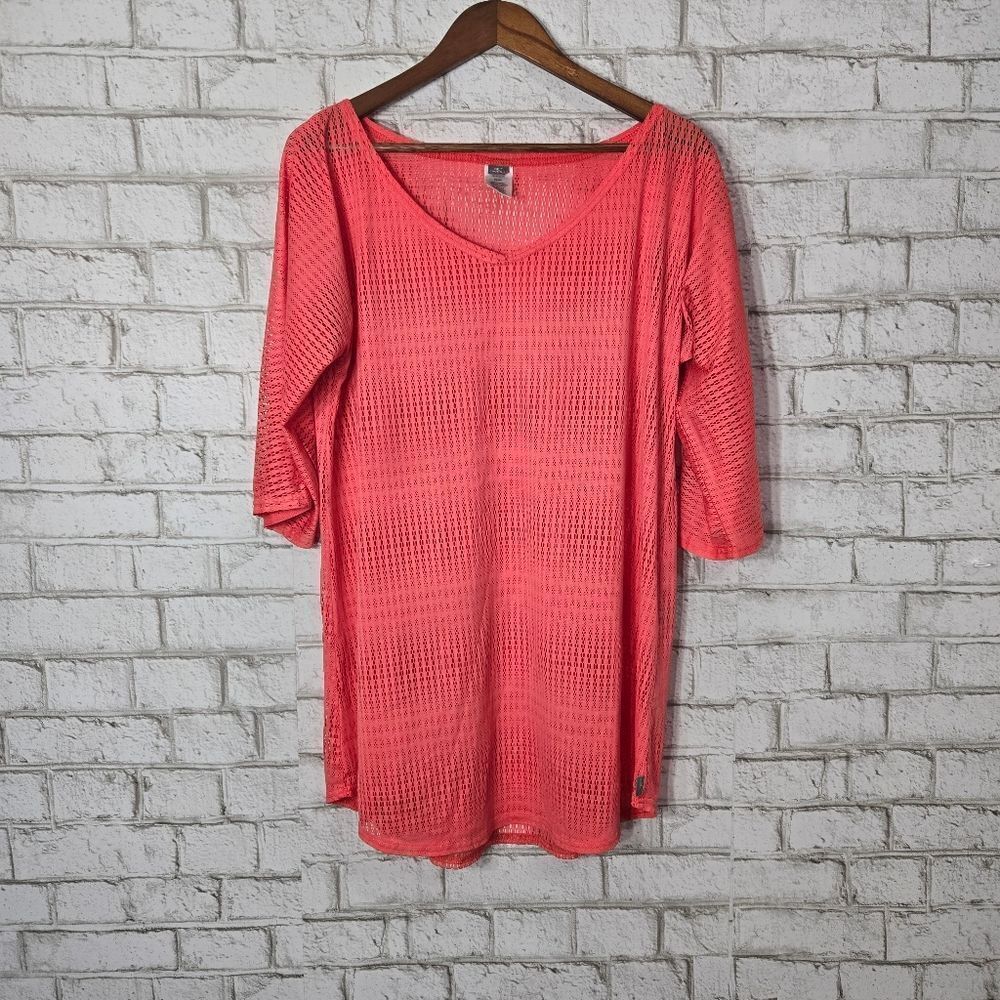 O'Neill pink swim cover up